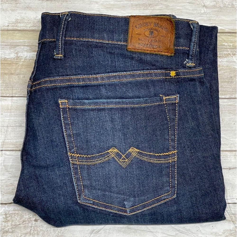 Lucky Brand Sweet n Straight Jeans Women's Size 4 Regular Dark Wash Denim